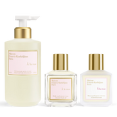 À la rose Scented hand & body cleansing gel, Scented body oil <br>and Hair mist Trio null