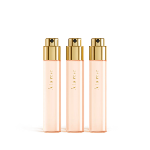 À la rose Eau de parfum - refills 3x11ml