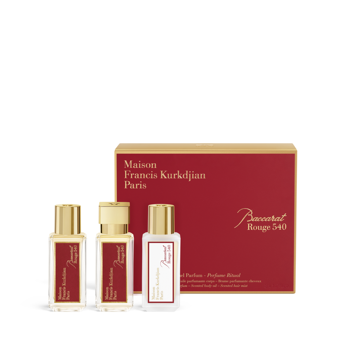 Baccarat Rouge 540 Fragrance ritual set 3x35ml