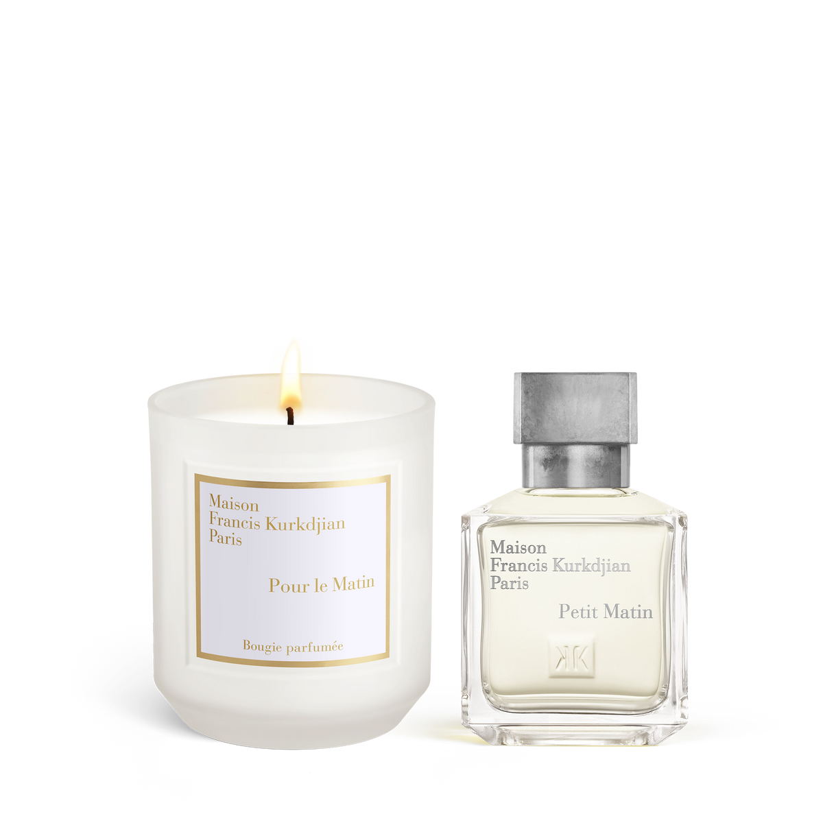 Petit Matin Scented candle <br>and Eau de parfum Duo null