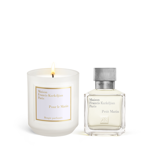 Petit Matin Scented candle <br>and Eau de parfum Duo null