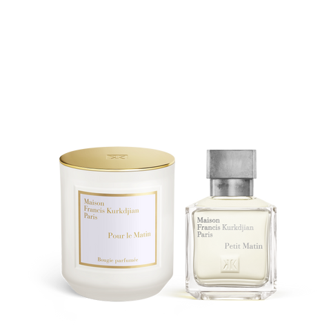Petit Matin Scented candle <br>and Eau de parfum Duo null
