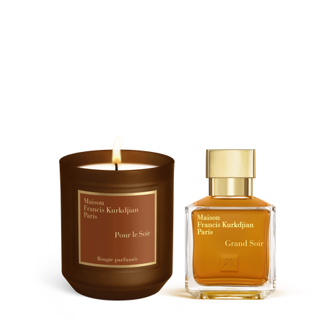 Grand Soir Scented candle <br>and Eau de parfum Duo null