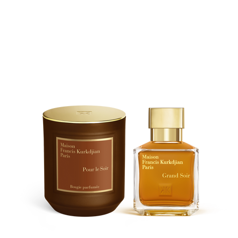 Grand Soir Scented candle <br>and Eau de parfum Duo null