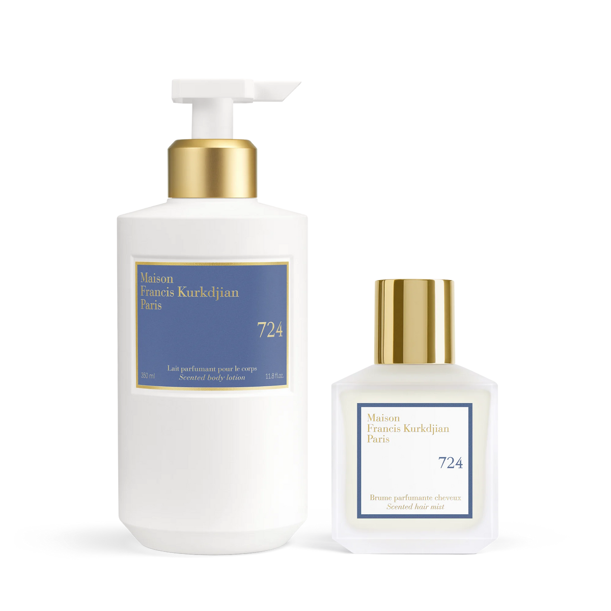 724 Scented body lotion <br>and Scented hair mist Duo null