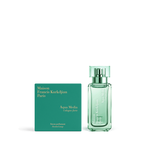Aqua Media Cologne forte Scented soap <br>and Eau de parfum Duo null