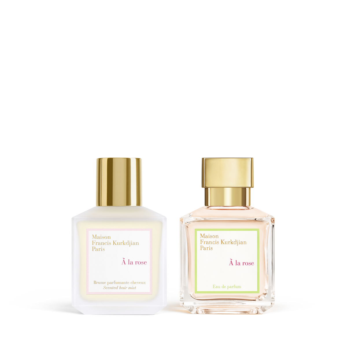 À la rose Scented hair mist <br>and Eau de parfum Duo null