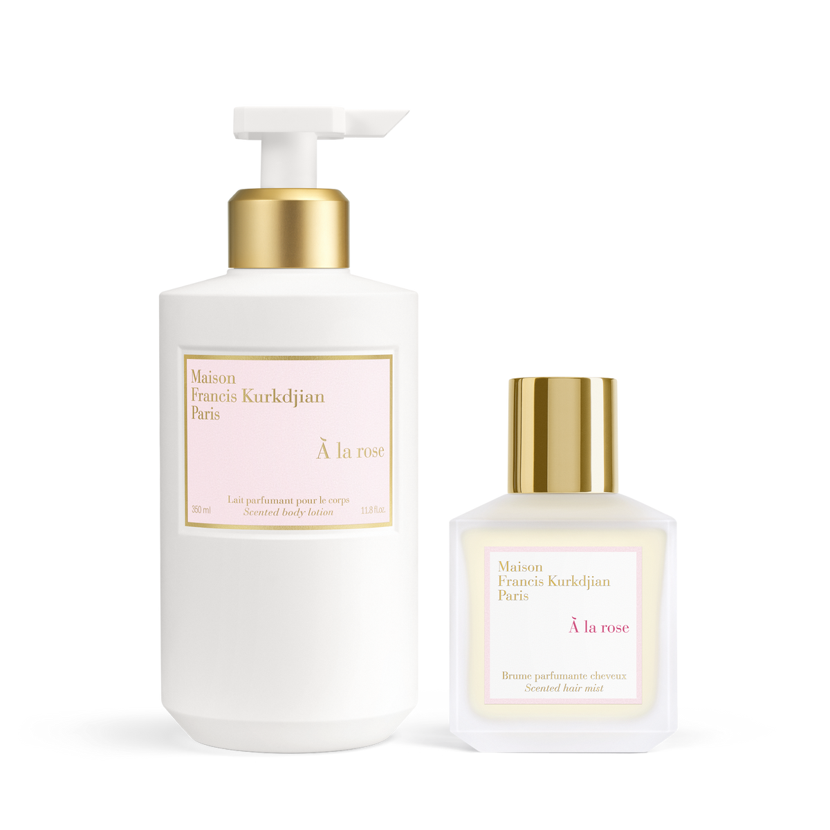 À la rose Scented body lotion <br>and Scented hair mist Duo null