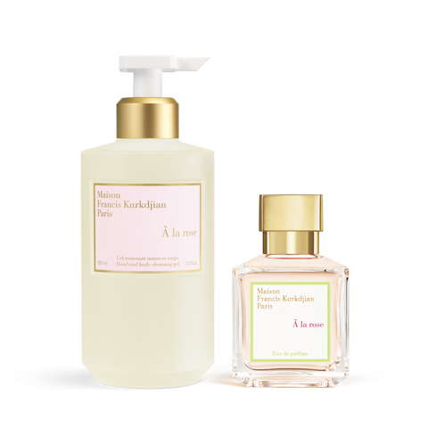 À la rose Scented hand & body cleansing gel <br>and Eau de parfum Duo null
