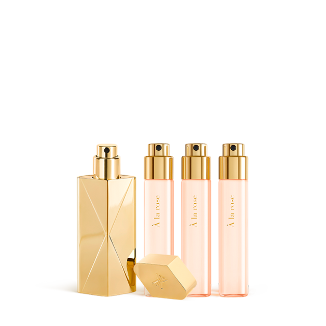 À la rose Globe Trotter <br> and Eau de parfum Duo null