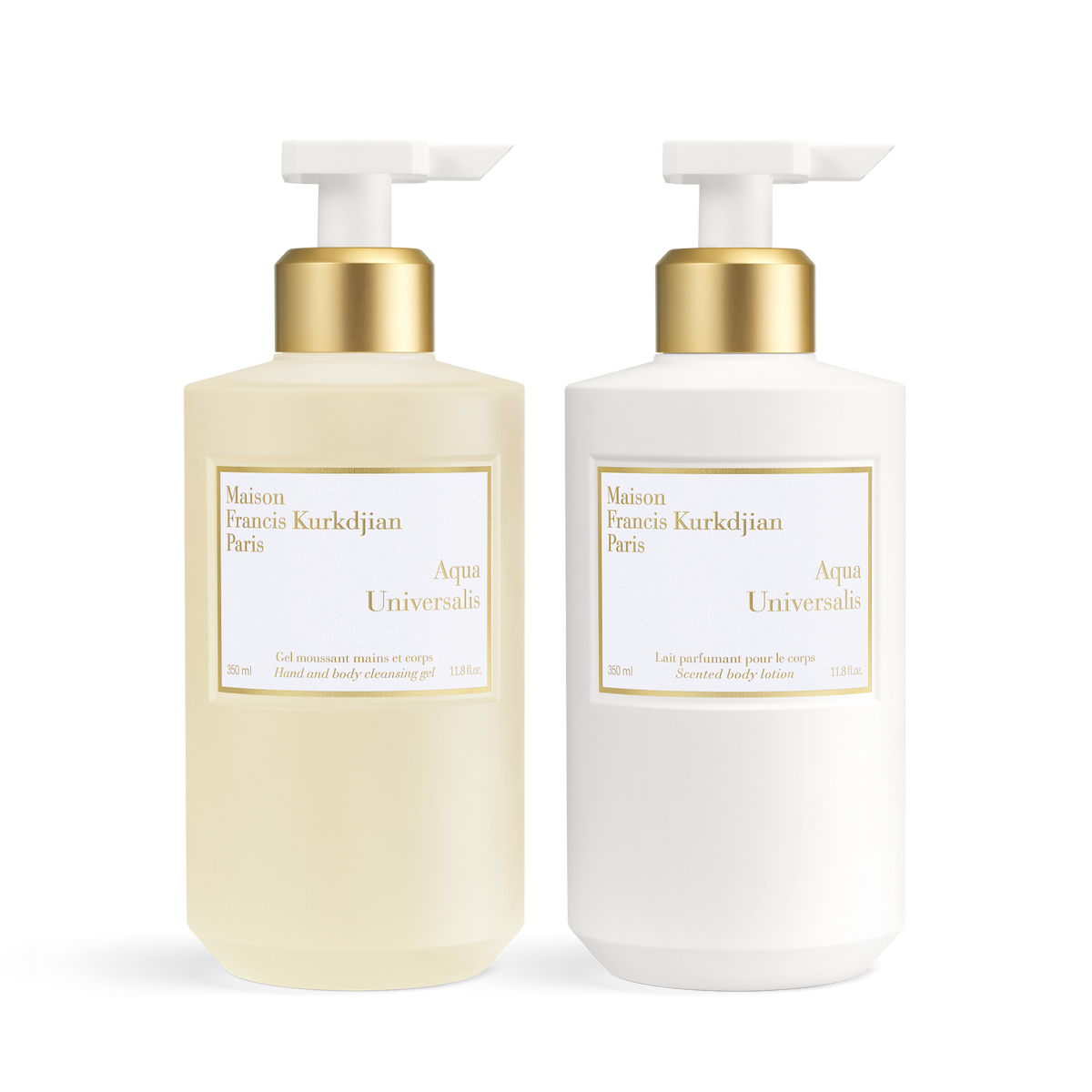 Aqua Universalis Scented hand & body cleansing gel <br> and Scented body lotion Duo null
