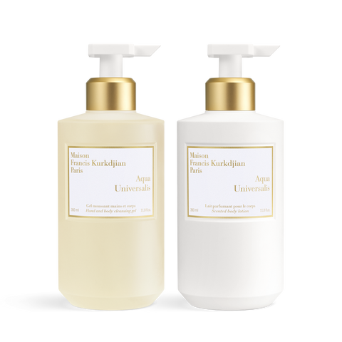Aqua Universalis Scented hand & body cleansing gel <br> and Scented body lotion Duo null