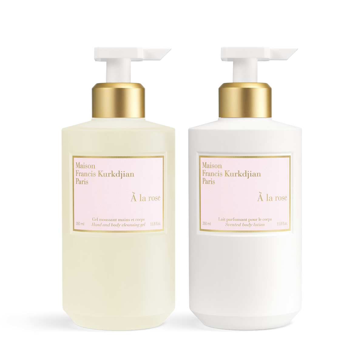 À la rose Scented hand & body cleansing gel<br>and Scented body lotion Duo null