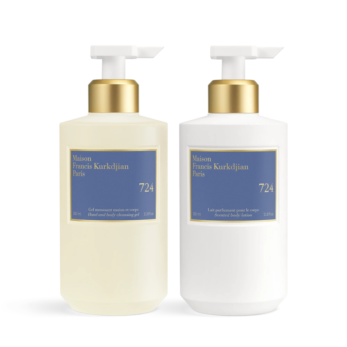 724 Scented hand & body cleansing gel <br> and Scented body lotion Duo null