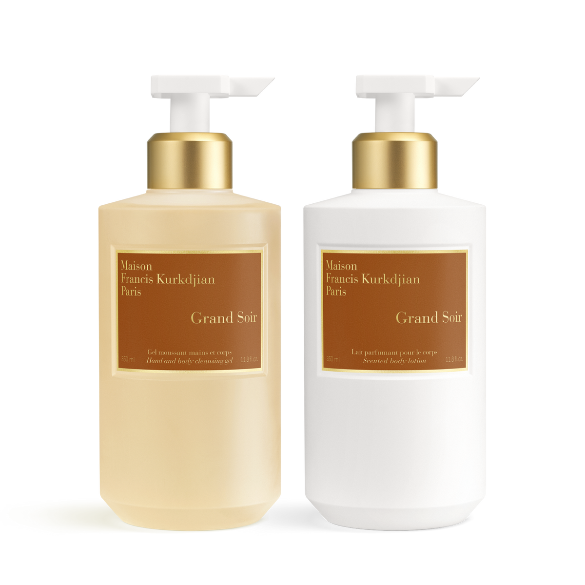 Grand Soir Scented hand & body cleansing gel<br>and Scented body lotion Duo null